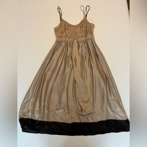 NWOT Gorgeous (maternity) empire waist silk dress (copy)